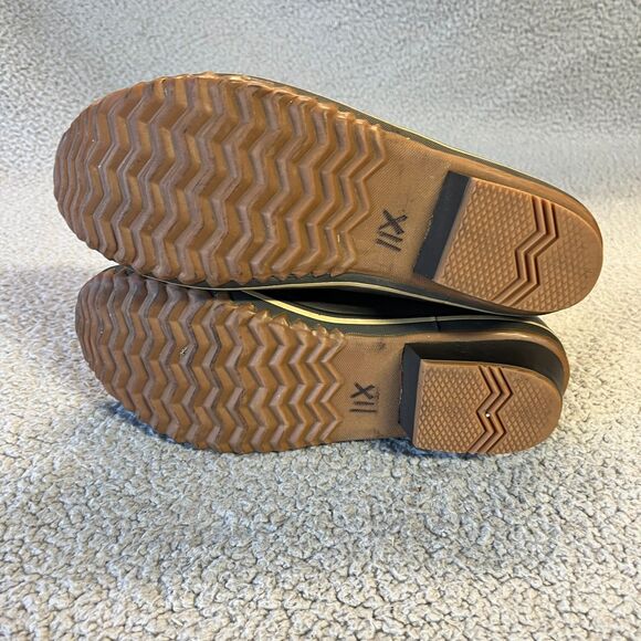 Sorel Fancy Lace II Boots Womens 10 Brown Suede Leather Duck Snow Mid Calf - Picture 10 of 12